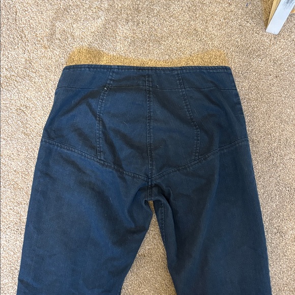 Prairie Underground Zip Front Cropped Jeans Small - Picture 5 of 6